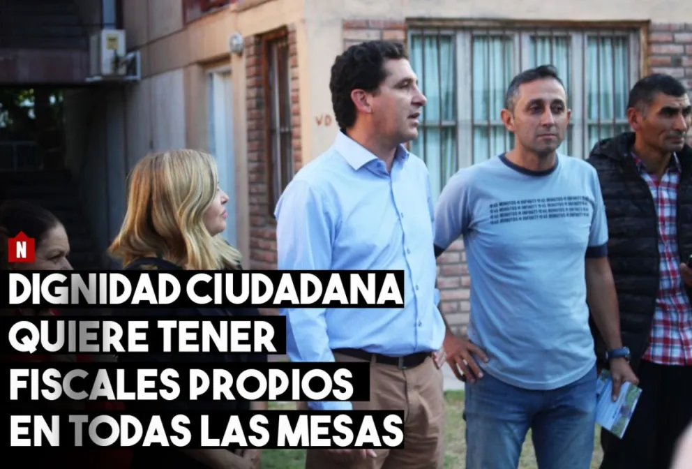 Dignidad Ciudadana camino a tener fiscales propios en todas las mesas