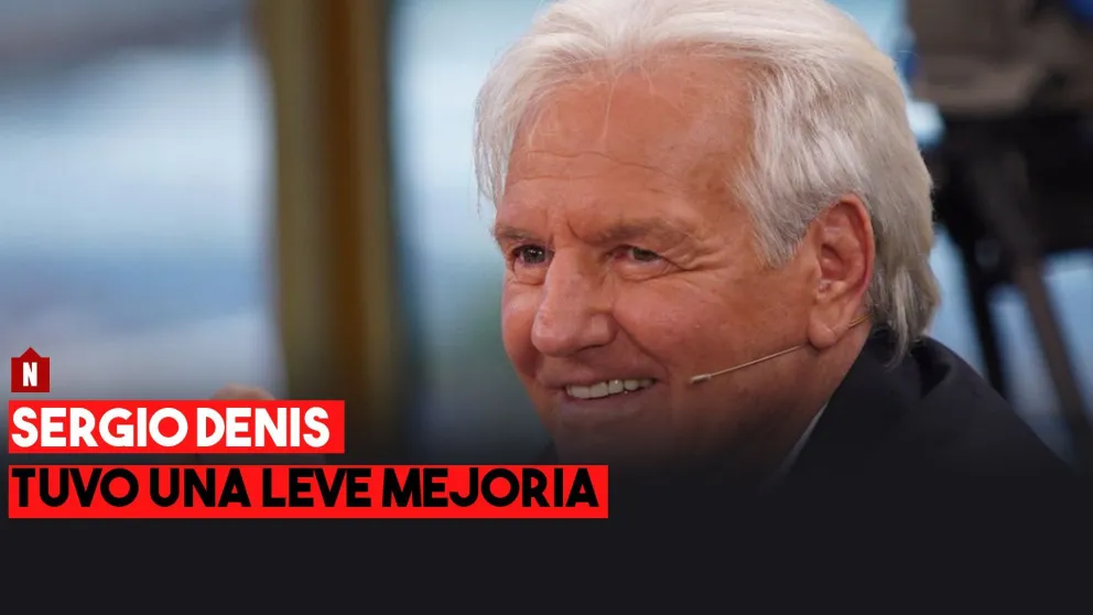 Nuevo parte médico de Sergio Denis: "Tiene una leve mejoría"