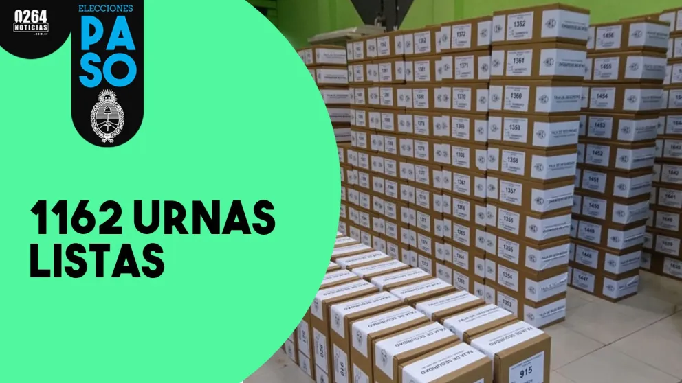 Finalizó el armado de todas las urnas para las P.A.S.O