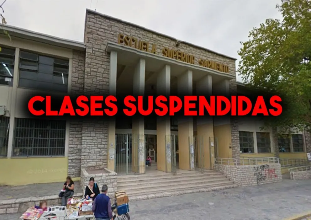 El Ministerio de Educación suspendió las clases del turno mañana