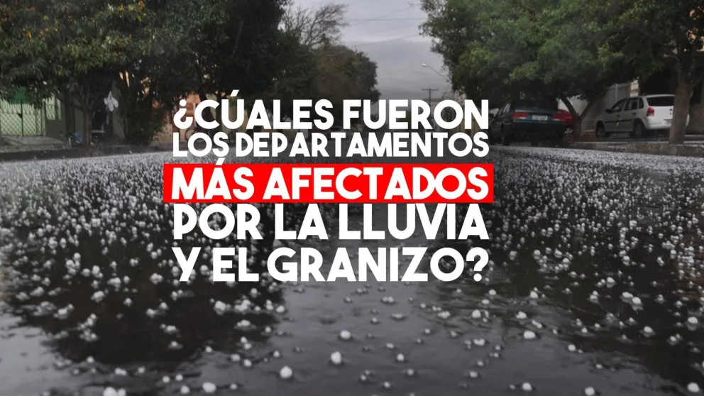 ¿Cuáles fueron los departamentos más afectados por las lluvias?