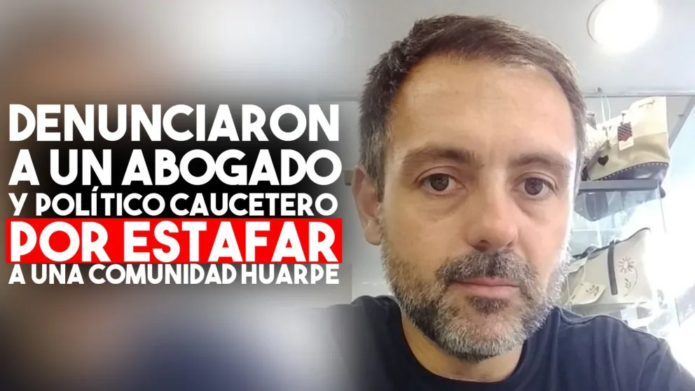 Denunciaron a un abogado y político caucetero por estafar a una comunidad aborígen