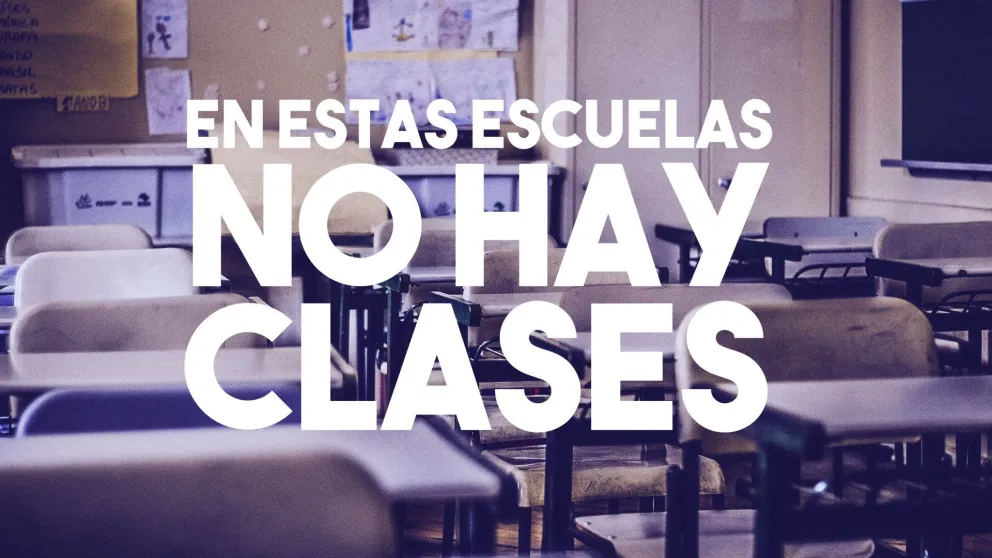 Estas escuelas no tendrán clases en turno tarde