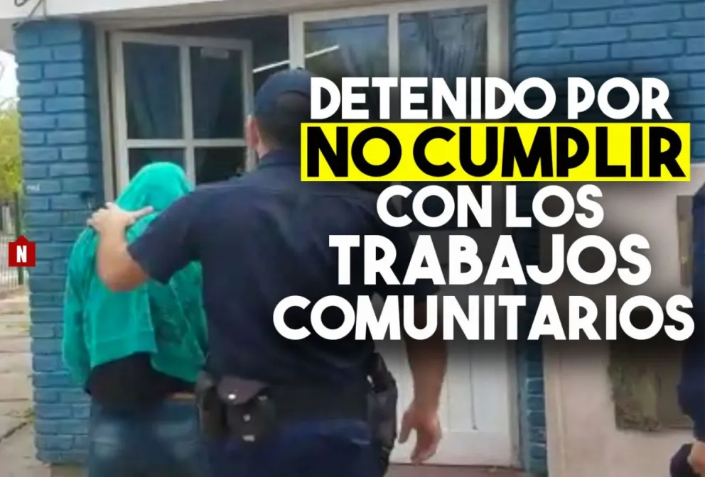 Había robado un celular, le dieron tareas comunitarias, no cumplió y ahora está preso