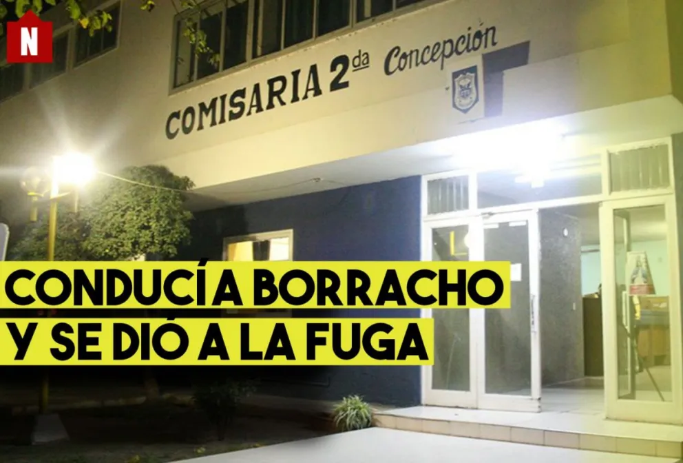 Nueve meses preso por conducir borracho y darse a la fuga