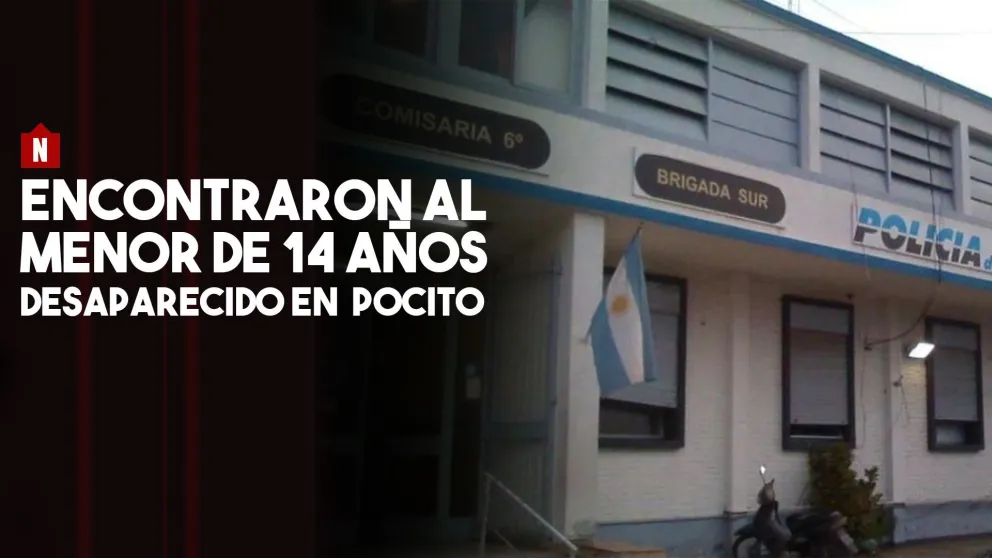 Apareció el menor de 14 años que era intensamente buscado en Pocito