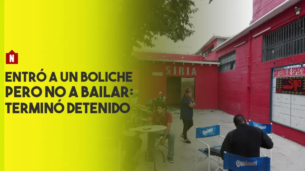 Se metió a un boliche, robó 300 pesos y lo detuvieron