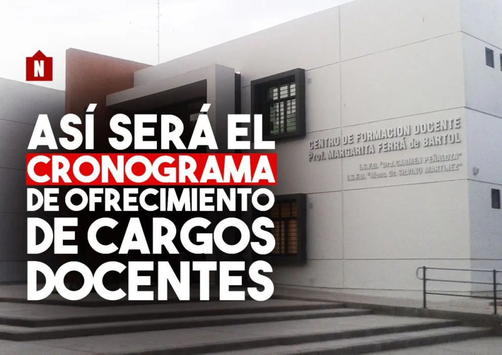 Así será el cronograma de ofrecimiento de cargos docentes