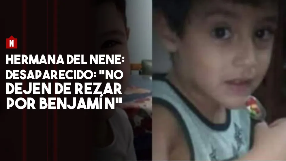 Hermana del nene desaparecido: "Ha sido una desgracia"