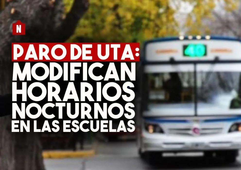 Las escuelas modifican sus horarios por el paro de colectivos