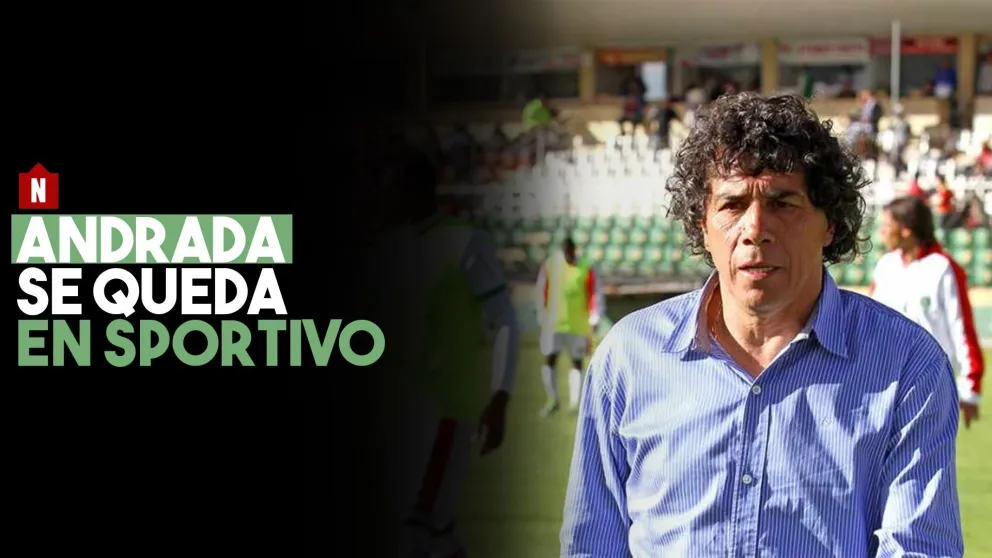 Andrada confirmó que finalmente seguirá en Sportivo