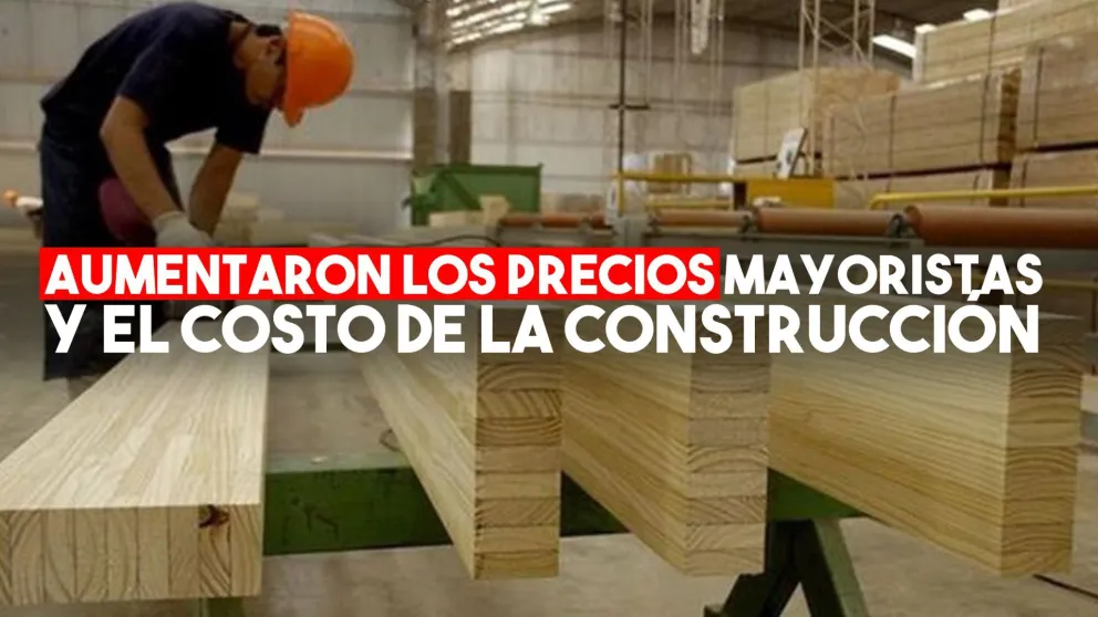 En febrero, los precios mayoristas aumentaron 3,4% y el costo de la construcción, 1,4%