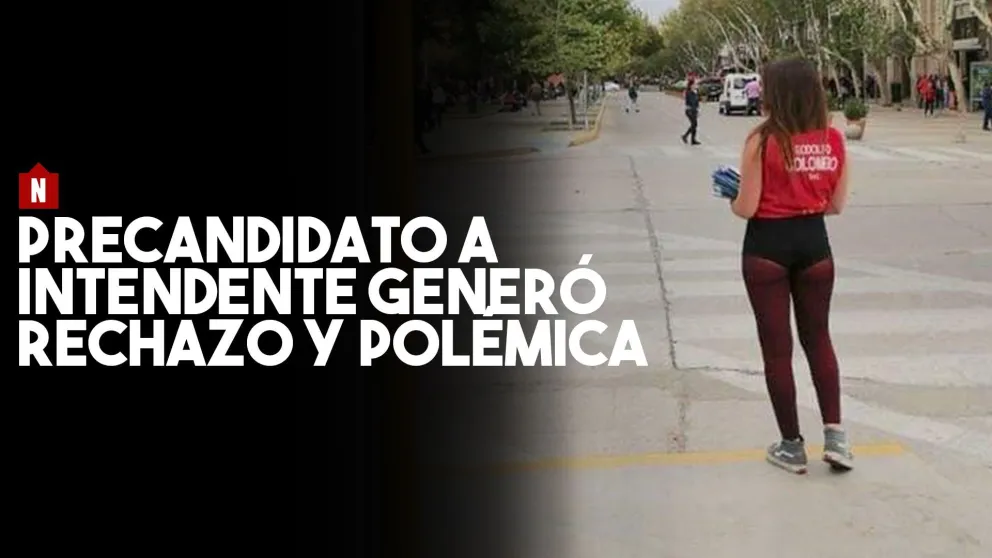 Precandidato generó polémica y lo criticaron en redes sociales