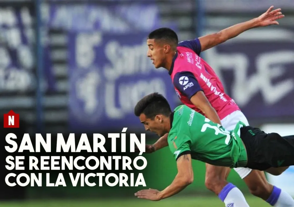 San Martín se reencontró con la victoria