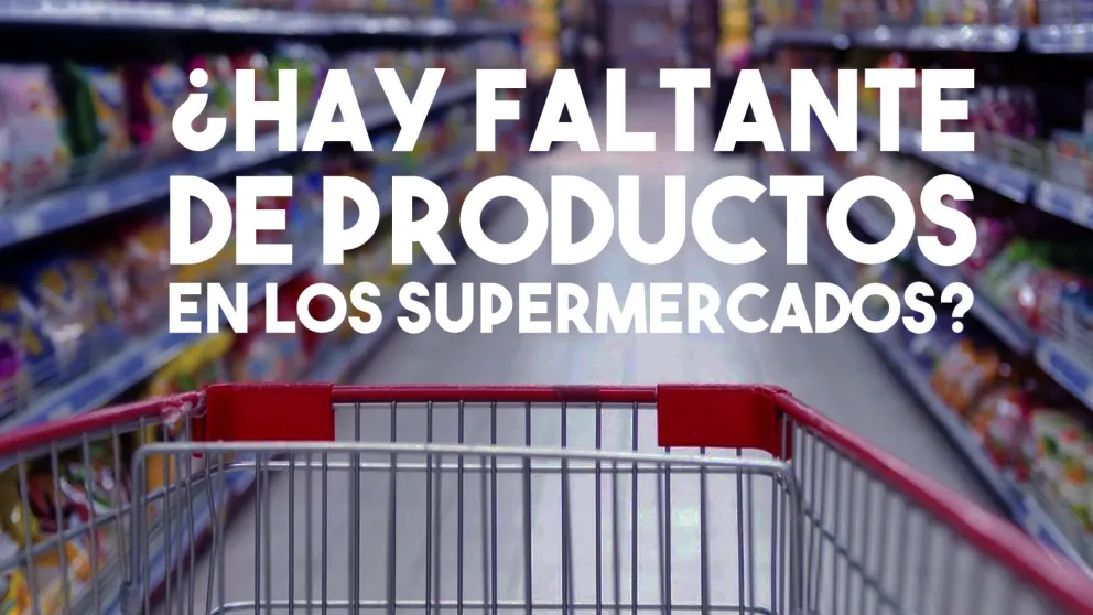 ¿Hay faltante de mercadería en los súper?