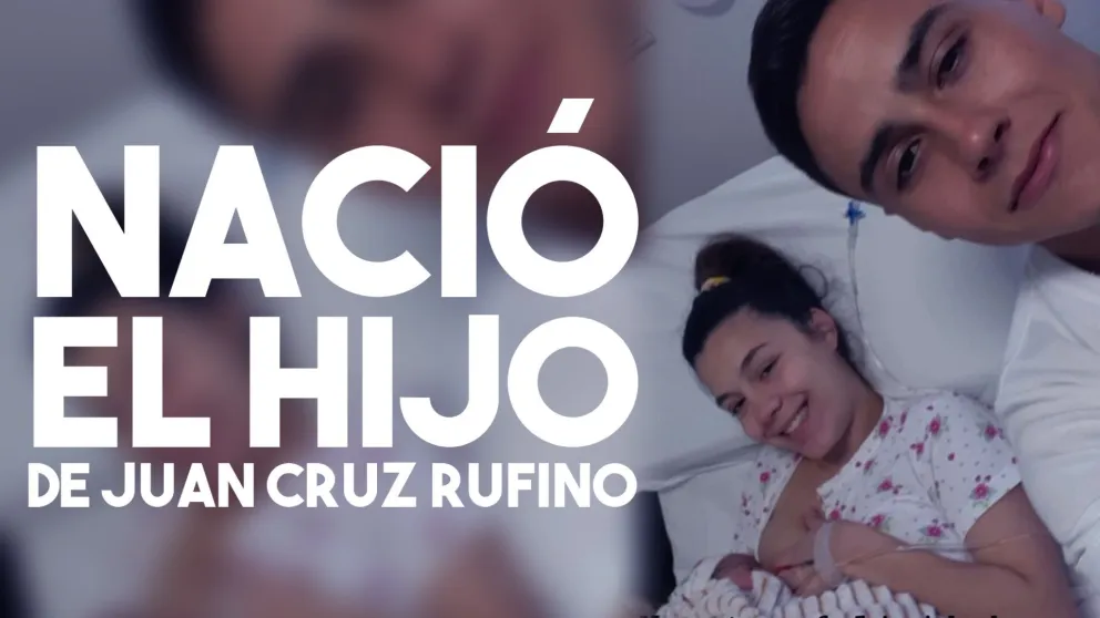 Nació el hijo de Juan Cruz Rufino