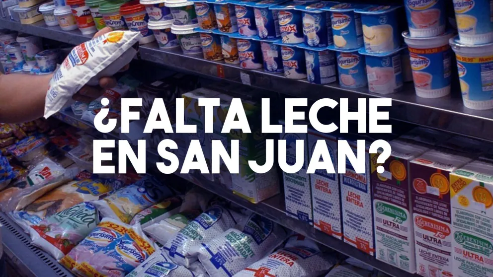¿Falta leche en San Juan?