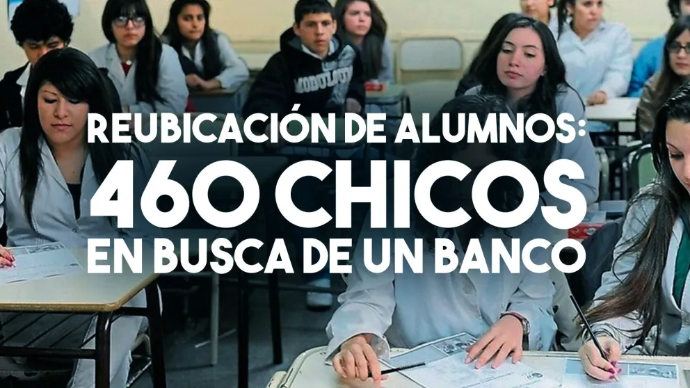 Reubicación de alumnos: 460 chicos en busca de un banco