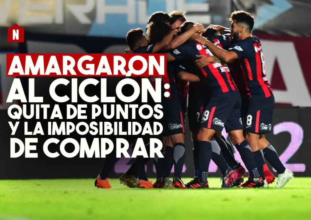 A San Lorenzo le quitaron 6 puntos y le prohibieron sumar refuerzos