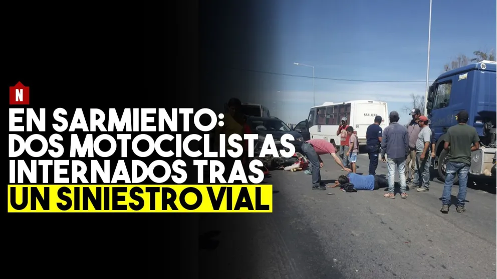 Siniestro en Media Agua dejó a dos personas hospitalizadas