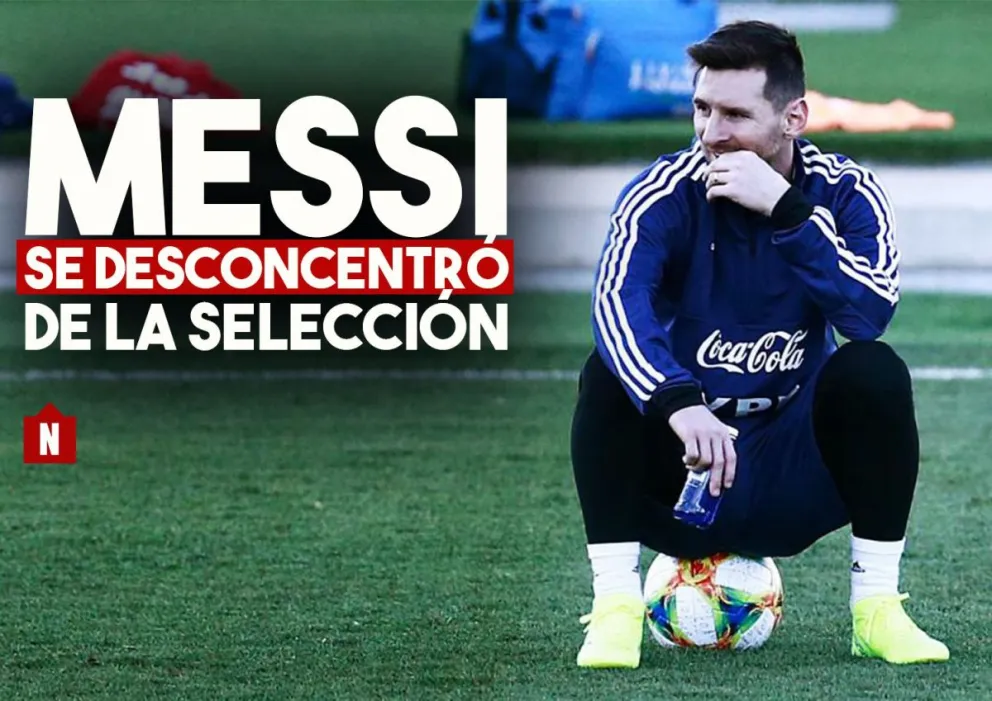 Messi dejó la concentración argentina