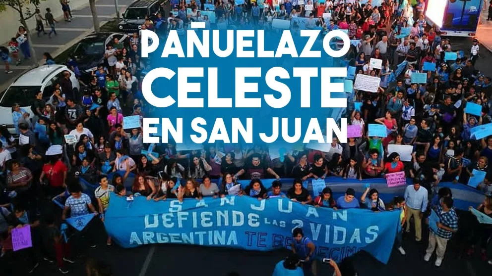 Cientos de sanjuaninos marcharon en contra de la legalización del aborto