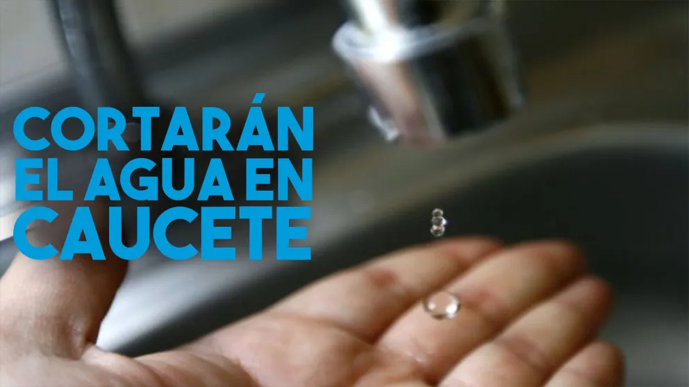 Cortarán el agua en Caucete