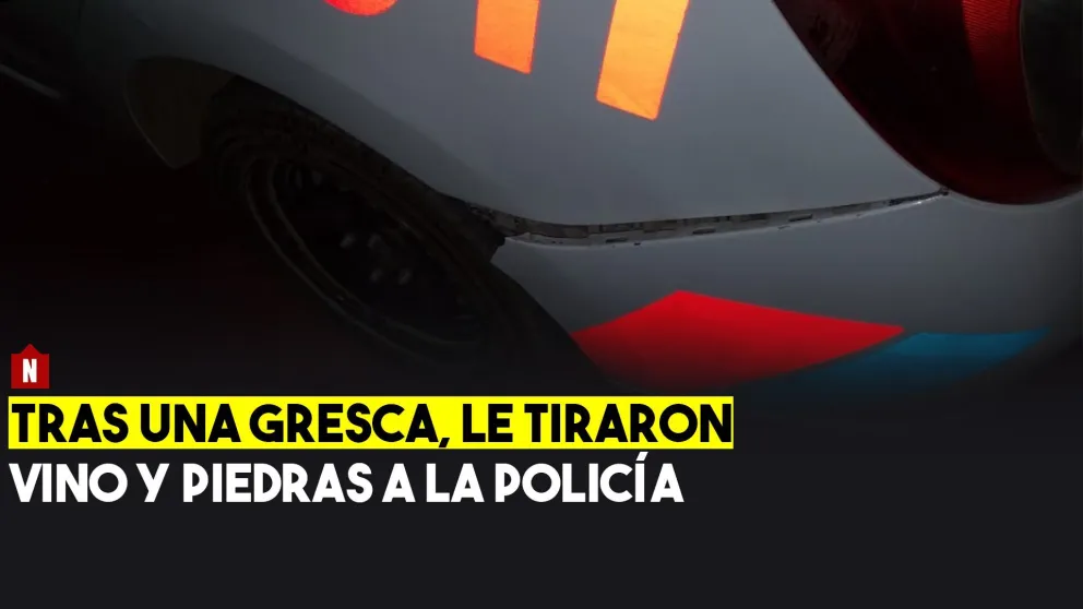 Se pelearon, vieron el patrullero y lo destruyeron