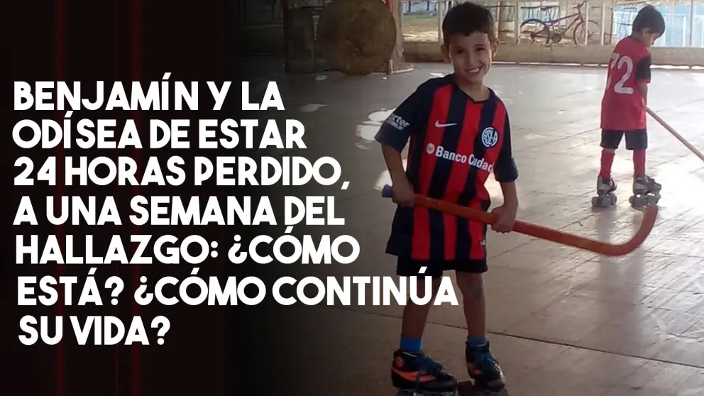 A una semana de encontrar a Benjamín con vida: ¿Cómo está de salud? ¿Cómo está su familia? ¿Cómo continúa su vida?