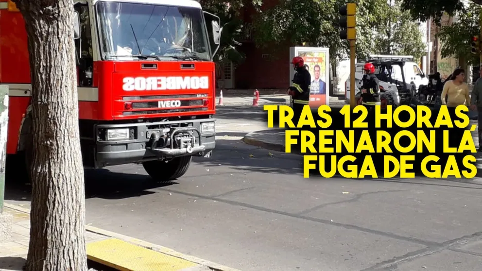 Tras 12 horas de trabajo, lograron frenar la fuga de gas