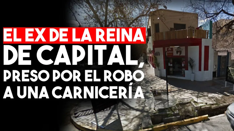 El ex novio de la reina de Capital, detenido por el robo a una carnicería