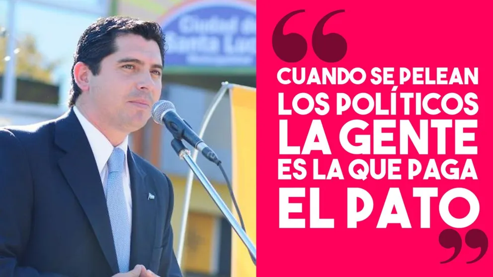 "Cuando se pelean los políticos la gente es la que paga el pato"