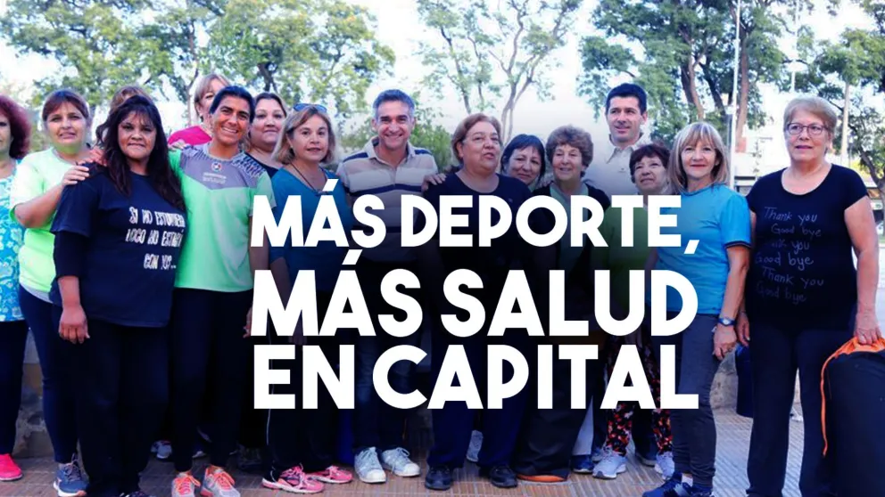 Franco Aranda visitó las Pistas de Salud de la Dirección de Deportes