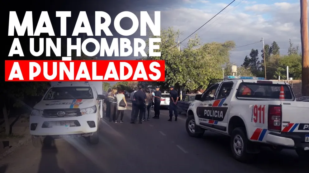 Mataron a un hombre a puñaladas