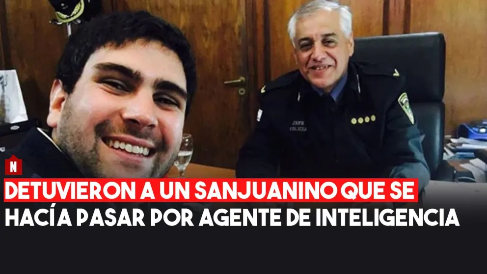 Detuvieron a un sanjuanino que se hacía pasar por agente de inteligencia