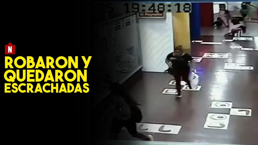 Robaron en la galería Stornell y fueron escrachadas por las cámaras