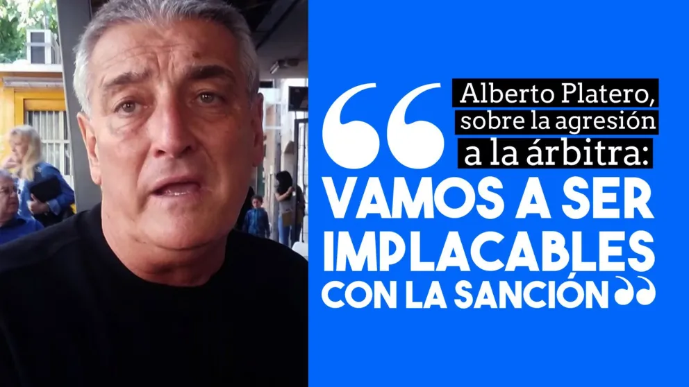 Alberto Platero, sobre la agresión a la árbitra: "Vamos a ser implacables con la sanción"