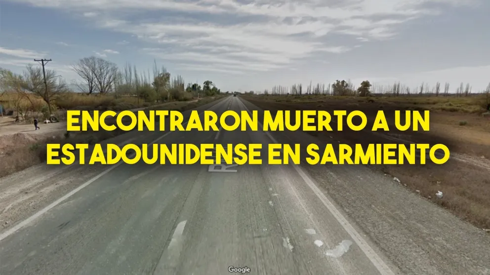 Encontraron muerto a un estadounidense en Sarmiento