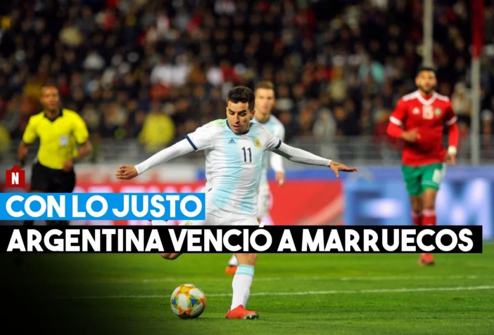A minutos del final, Argentina se llevó la victoria