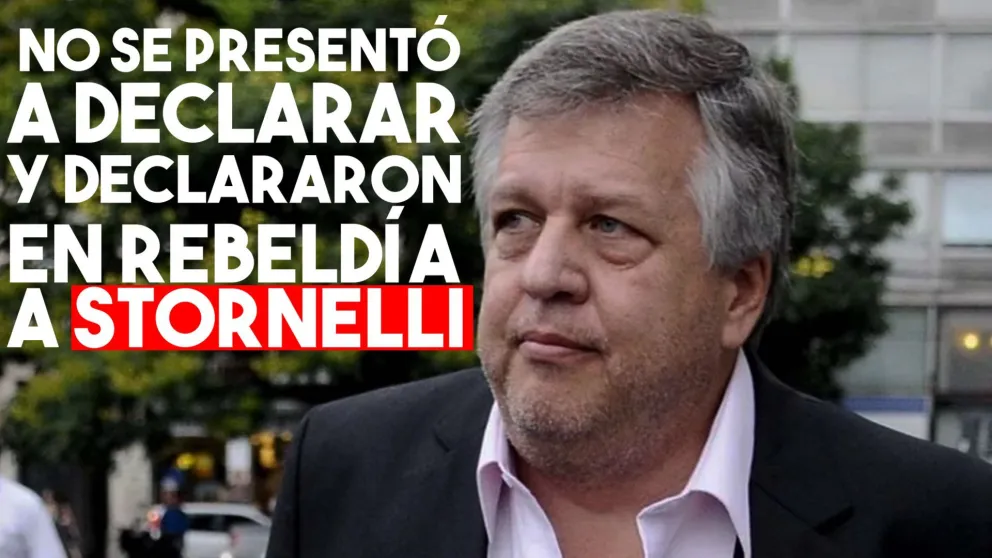 No se presentó a declarar y declararon en rebeldía a Stornelli
