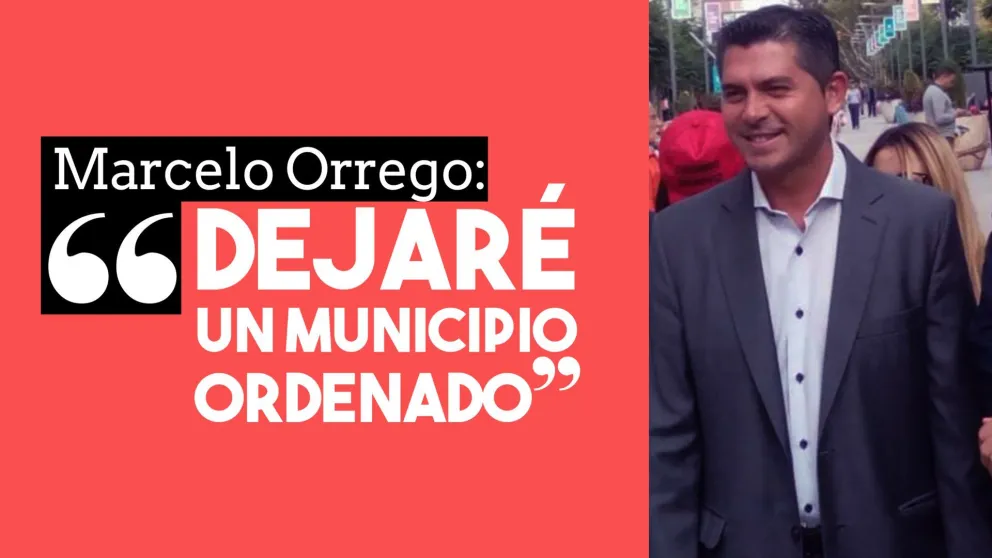 Marcelo Orrego: "Dejaré un municipio ordenado"