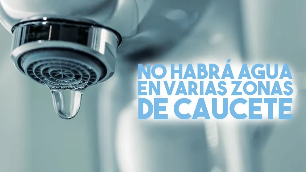 No habrá agua potable en varias zonas de Caucete