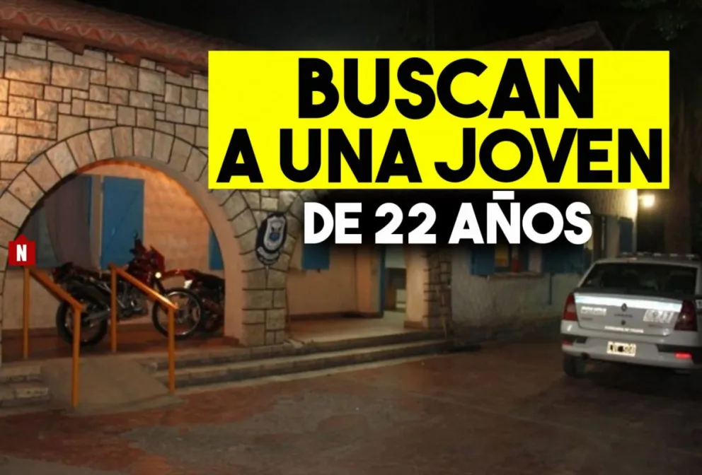 Buscan a una joven de 22 años