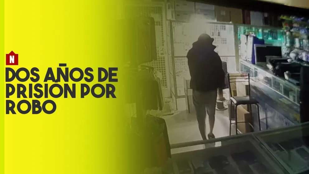 Dos años de prisión para el ladrón que robó en el local de informática