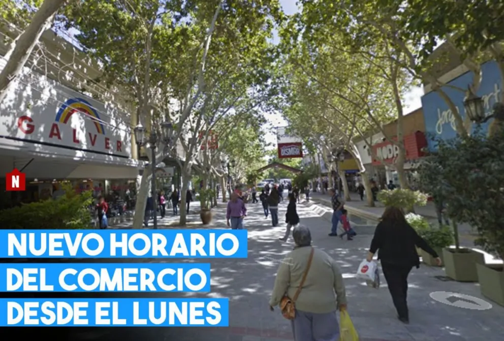 Nuevo horario en el comercio desde el primero de abril