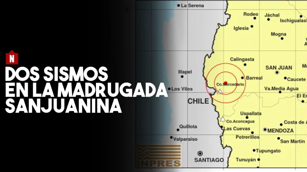 Dos sismos madrugadores