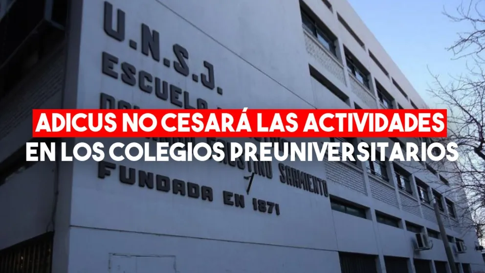 ADICUS acordó no ir al cese de actividades en los colegios preuniversitarios