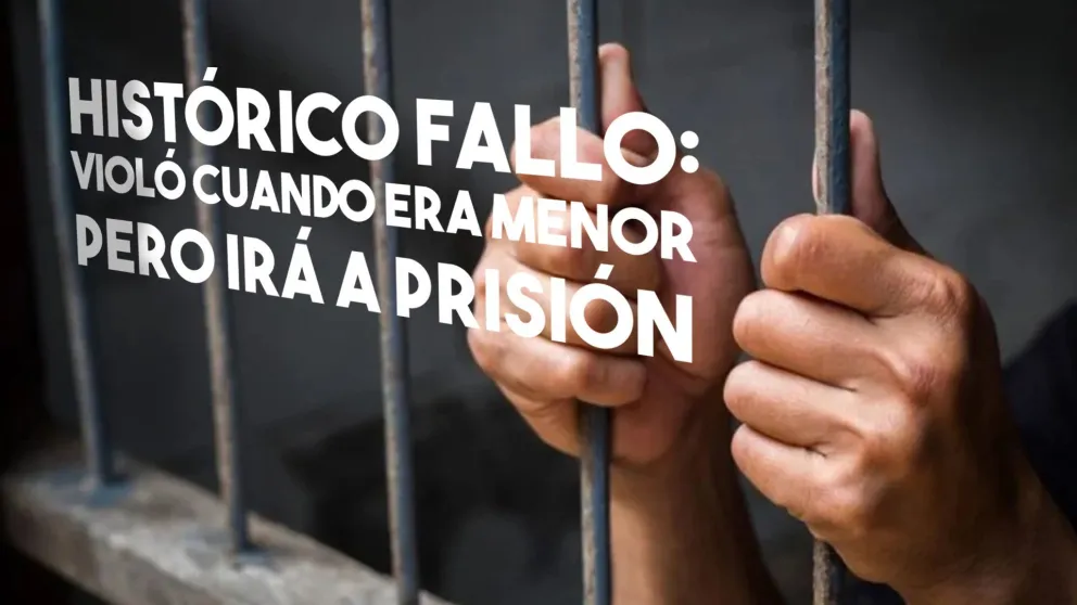Violó, fue juzgado como menor pero irá cuatro años a prisión