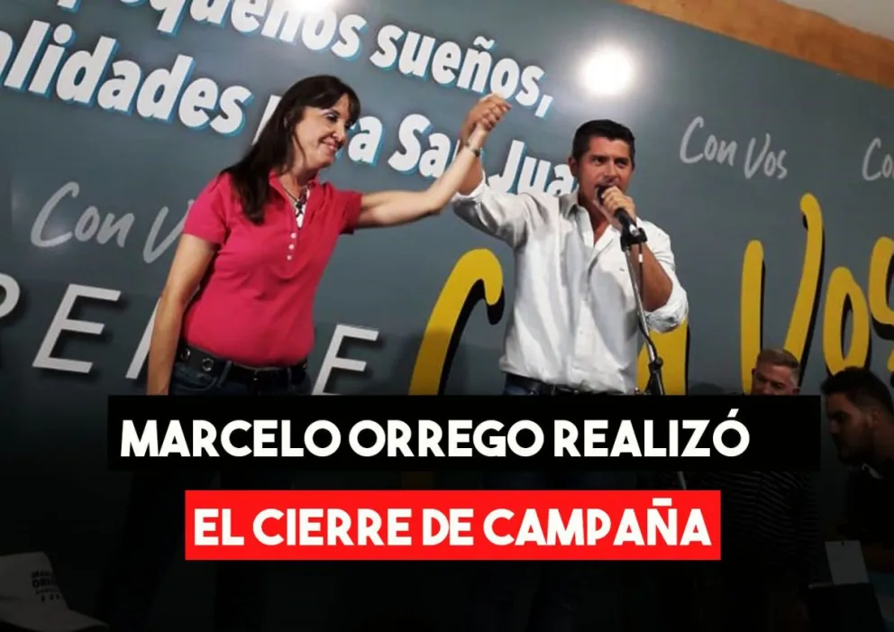 Marcelo Orrego se despidió agradeciendo a la gente