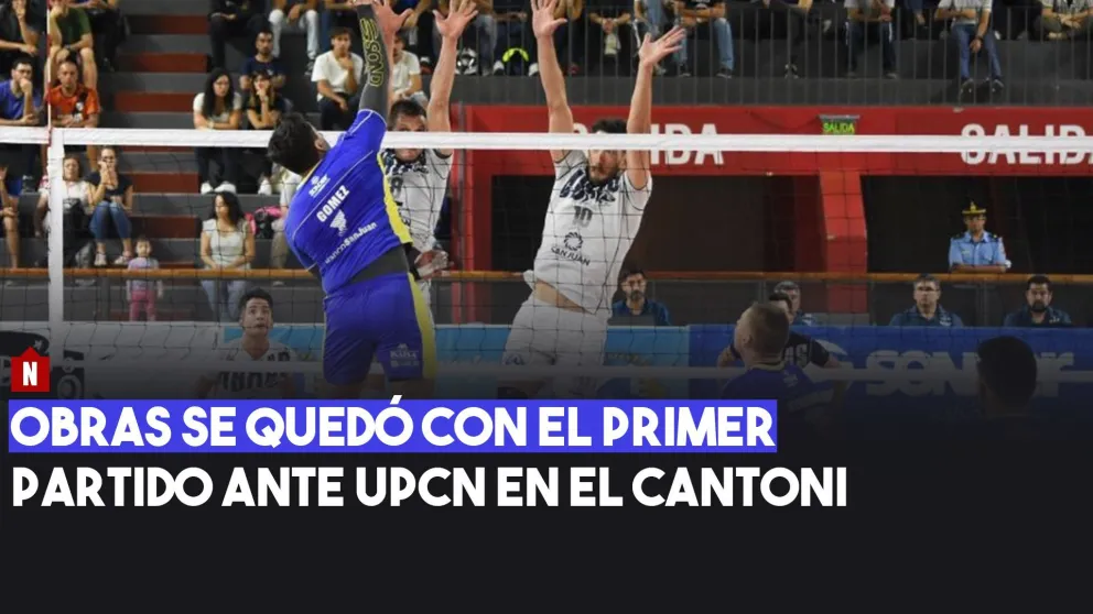 Obras se quedó con el primer partido ante UPCN